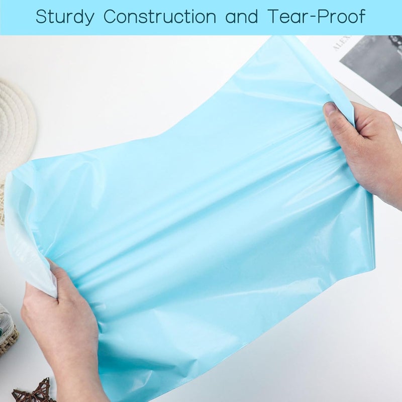 CJZMBSTY Disposable Sanitary Bags, Adhesive Sealing, Odor Blocking and Leak-Proof, Feminine Hygiene Disposal Bags for Tampons, Pads, Liners (Blue) (100) - Image 4